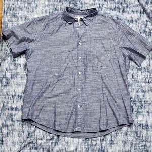 St. John's Bay Casual Blue Button Down Shirt